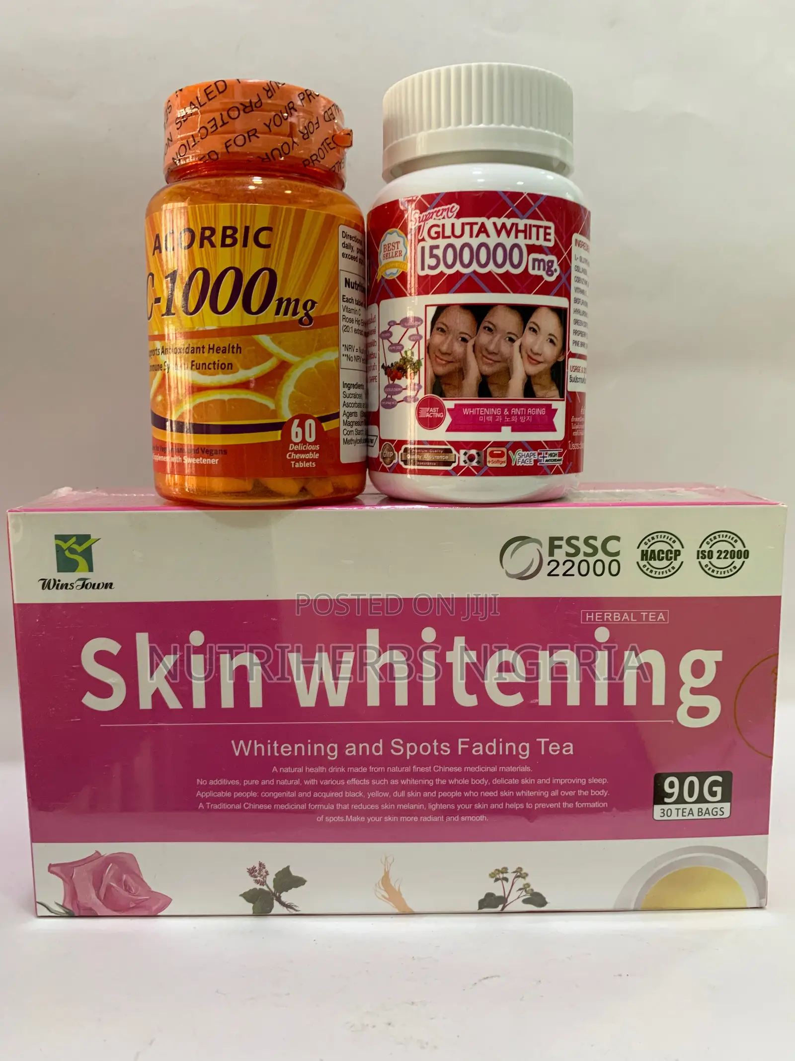 Winstown Skin Whitening Tea + Vitamin C + Gluta White