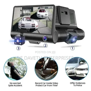 3 in 1 Car DVR Full HD 1080D