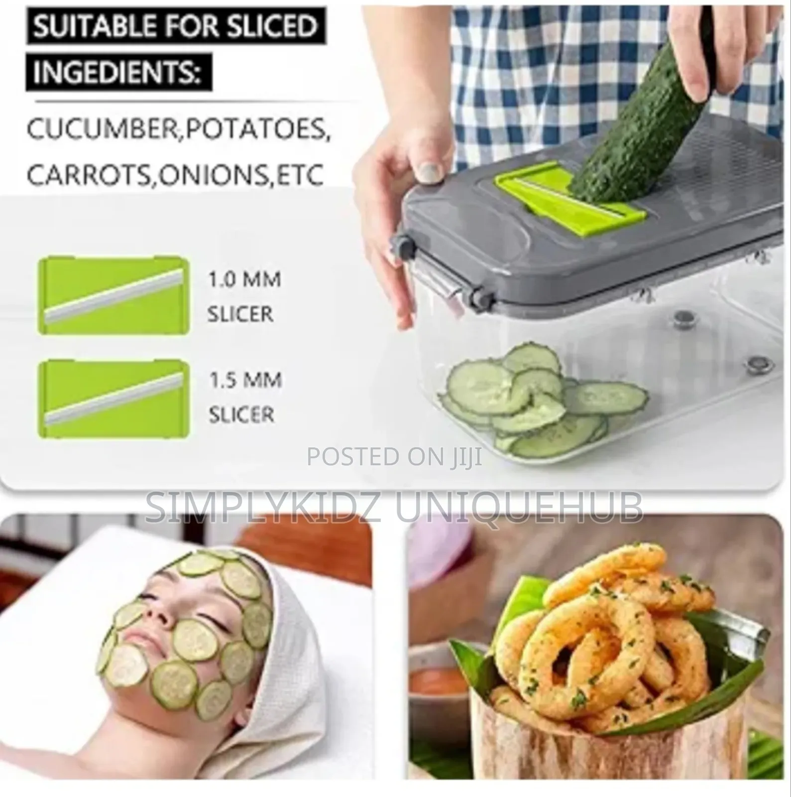 22 in 1 Multifunctional Vegetable Slicer,Chopper/Dicer.