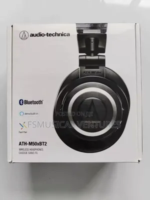 Audio Technical ATH-M50XBT2 Headphones With Built-in ALEXA