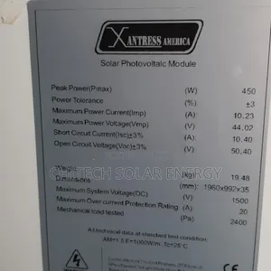450w Mono Solar Panel