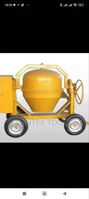 Concrete Mixer Machine.