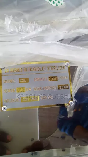 Water Ultraviolet Sterilizer