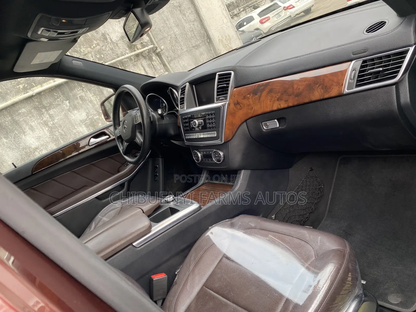 Mercedes-Benz GL-Class 2015 Red