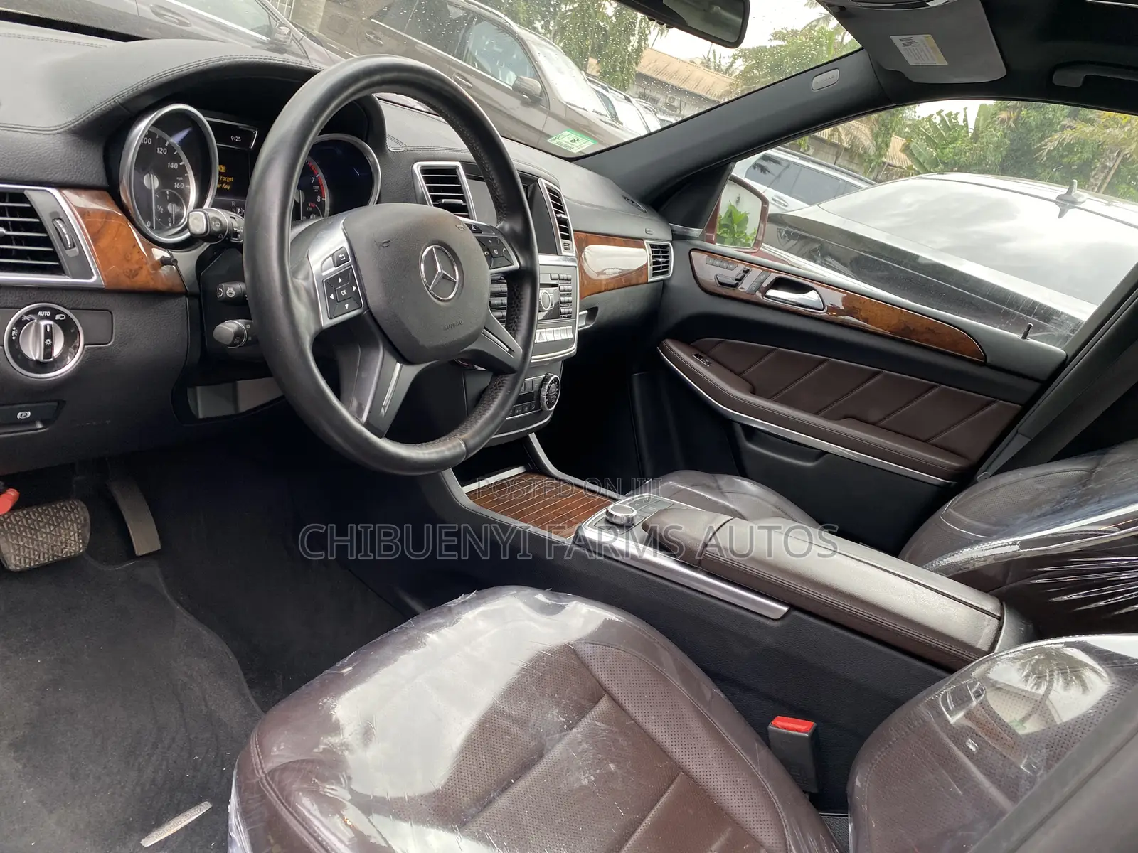 Mercedes-Benz GL-Class 2015 Red