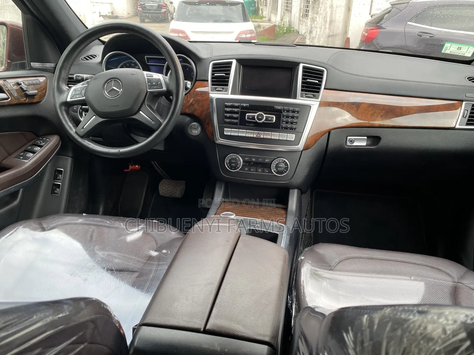 Mercedes-Benz GL-Class 2015 Red