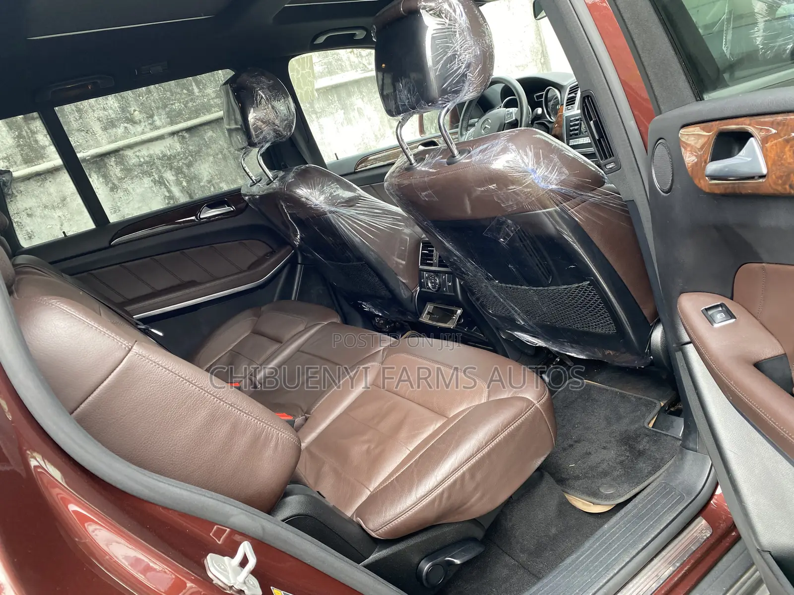 Mercedes-Benz GL-Class 2015 Red