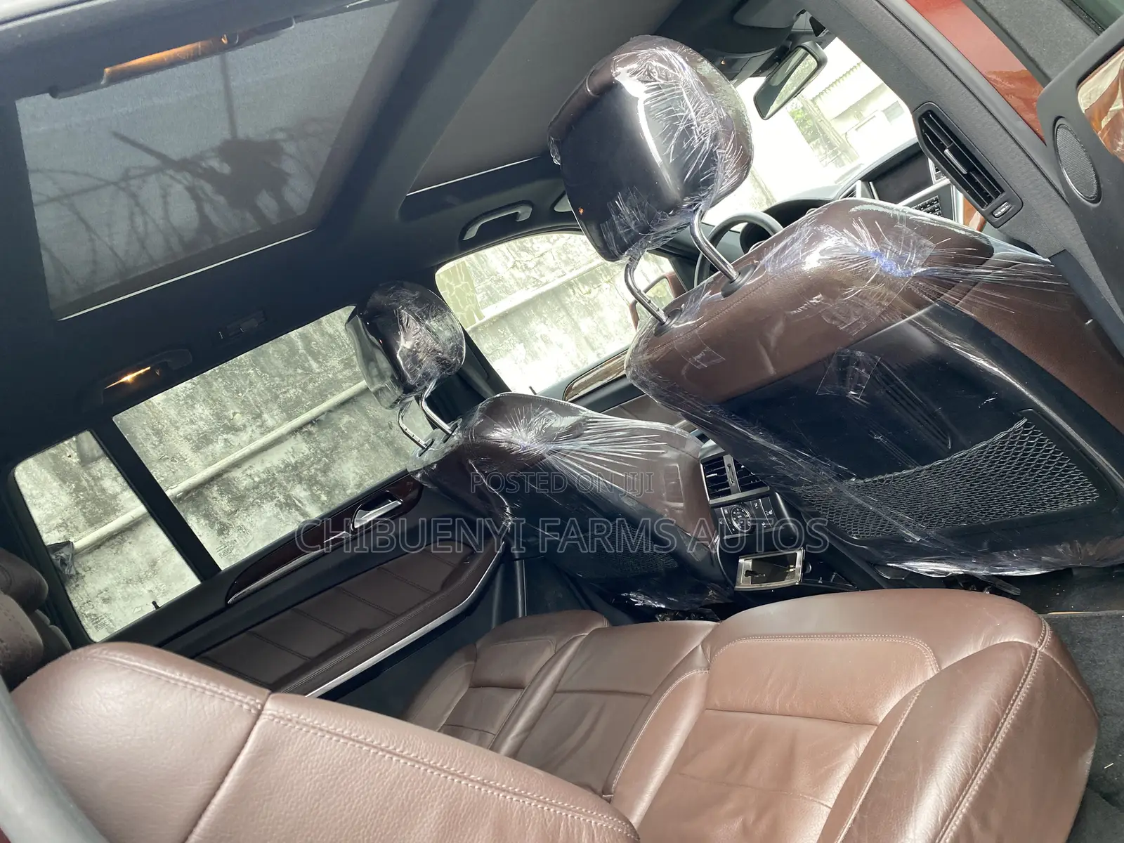 Mercedes-Benz GL-Class 2015 Red