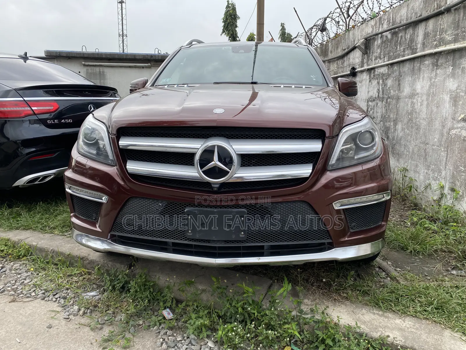 Mercedes-Benz GL-Class 2015 Red