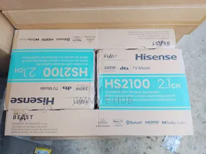 Hisense HS2100 2.1ch 240W Soundbar With Wireless Subwoofer