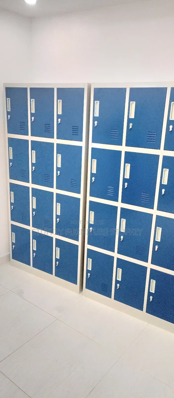 Metal Blue Face 12 Doors Lockers