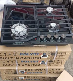 Polystar 60cm 3+1 Gas Electric Gas Hob With Auto Ignition