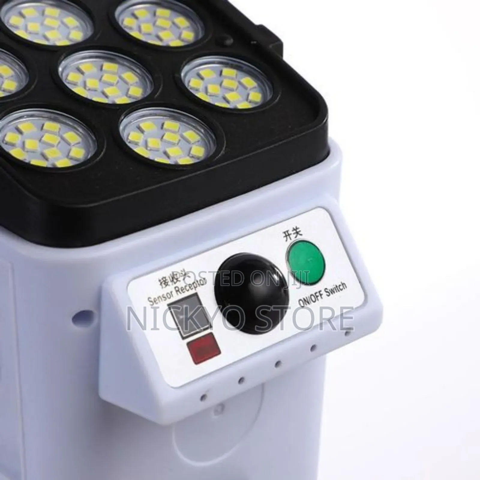 Solar-Powered Security/Dusk‐To‐Dawn Led Floodlight