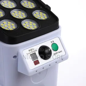 Solar-Powered Security/Dusk‐To‐Dawn Led Floodlight