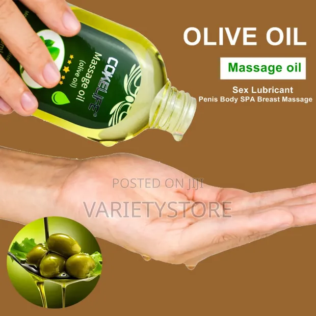 olive oil for sex lubricant Olive Massage Oil Nourishing Moisturizing Gentle Adult Erotic Sex 130ml main image 0