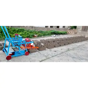 Block Moulding Machine (Not Using Pallets)