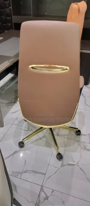 Stuffzy High Quality Gold MD Executive Office Chairs