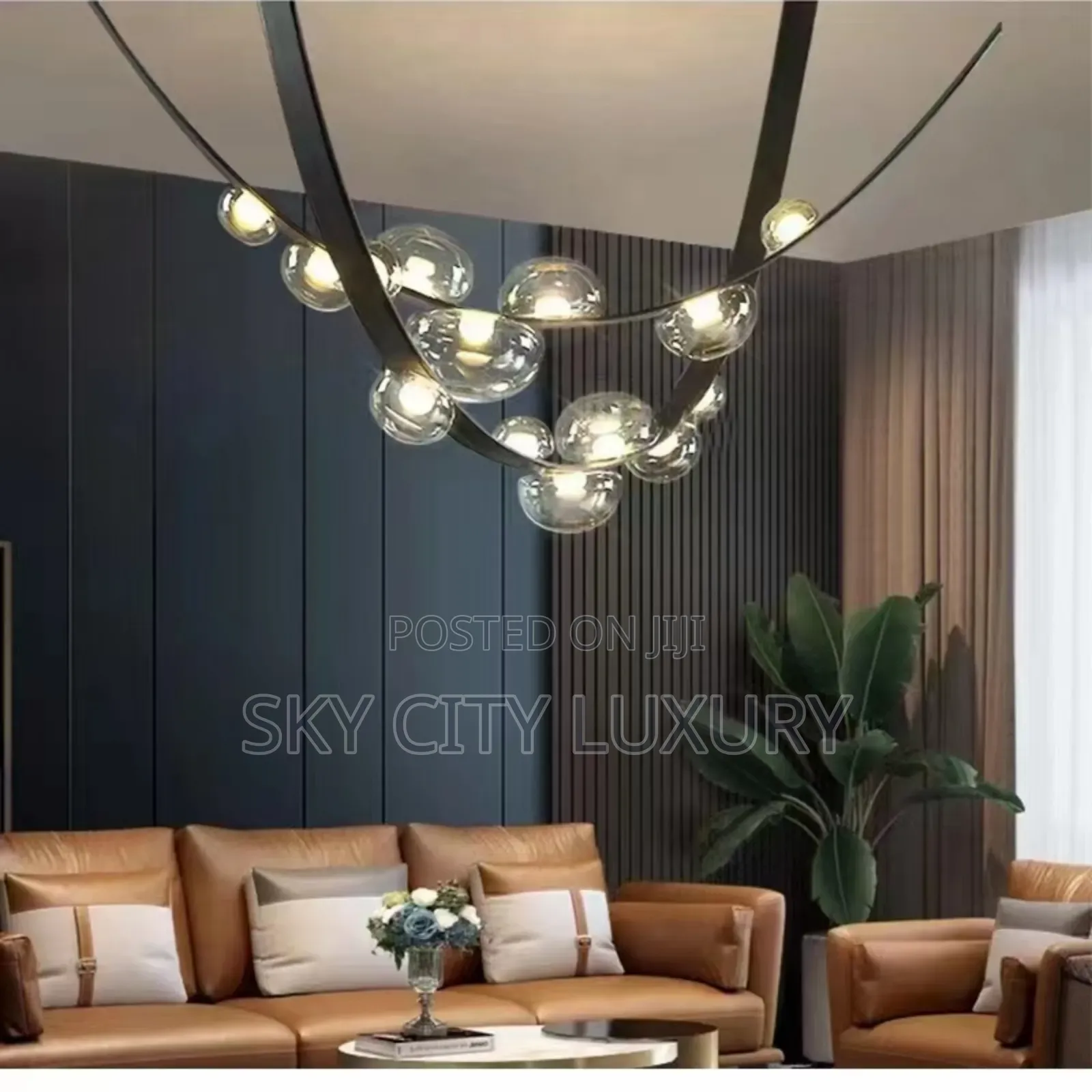 Dew Dropping Chandelier Light