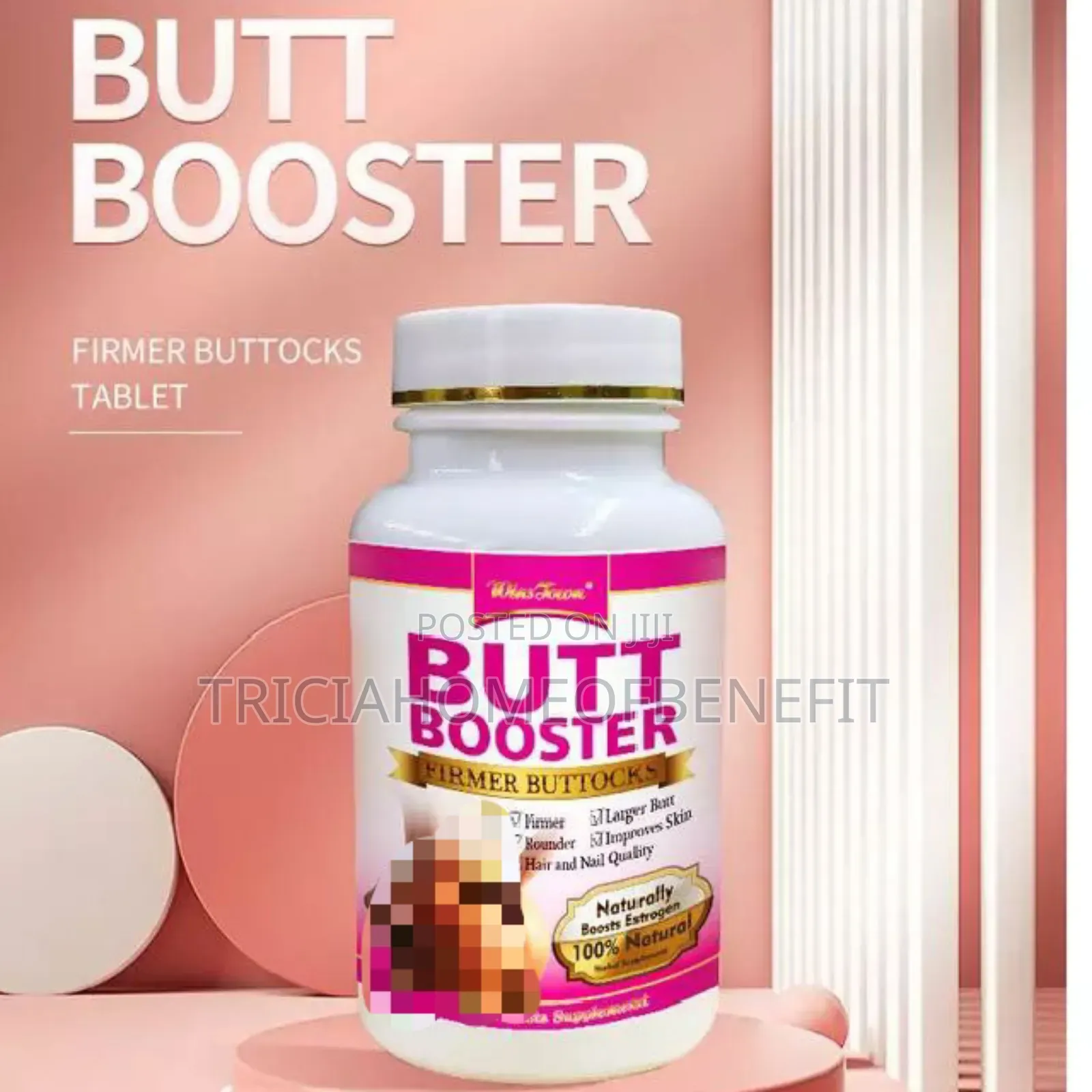 Butt Booster for Bigger Butts - 60 Capsules
