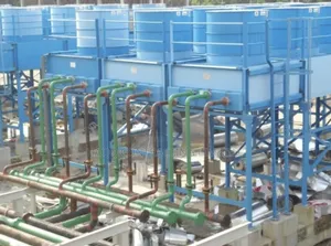 Mild Steel, Galvanized Cooling Water Piping System Fabricatñ
