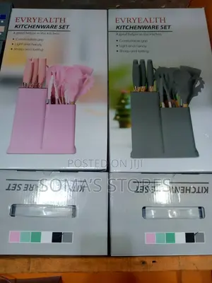 Silicone Spoon Set With Knife