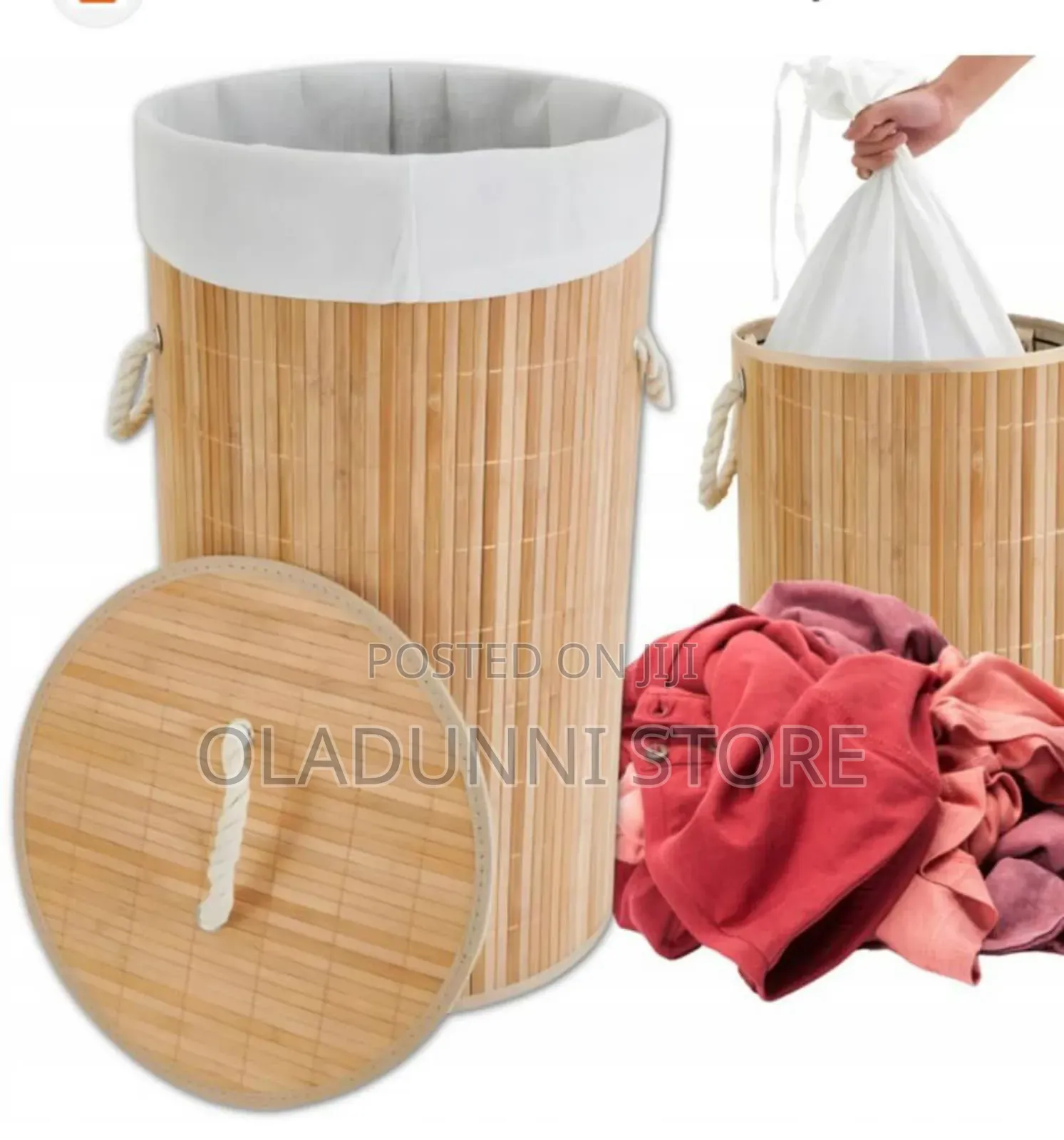 Bamboo Laundry Basket
