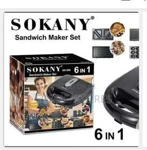 6 in 1 Sandwich Maker Set