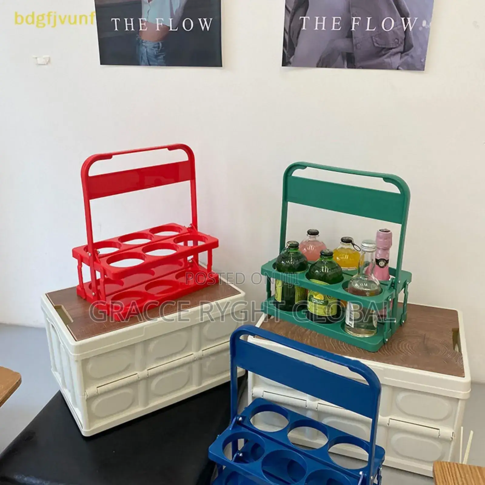 Collapsible Beer Bottle Carrier