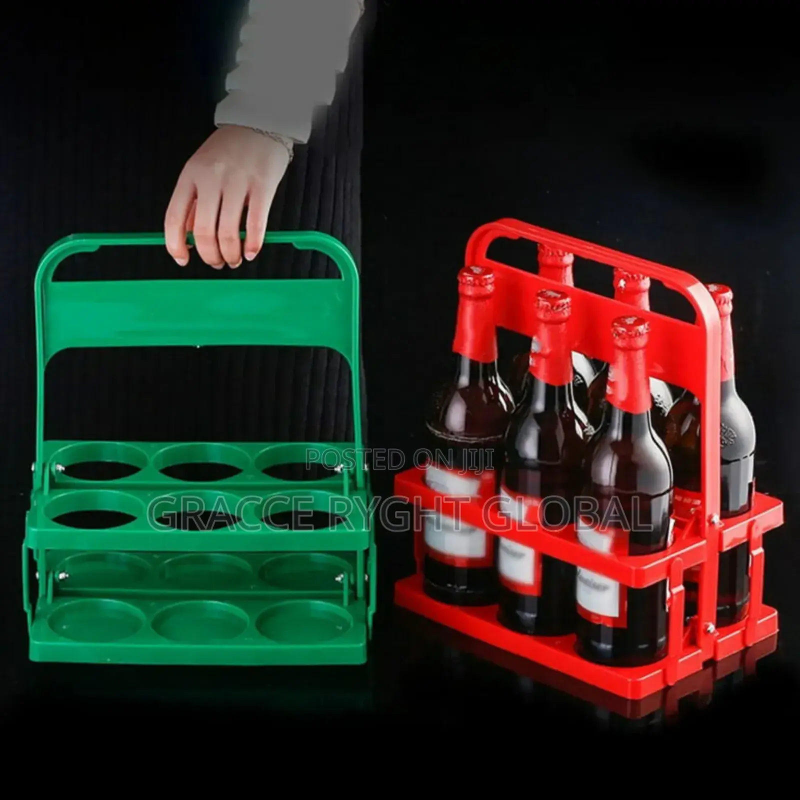 Collapsible Beer Bottle Carrier