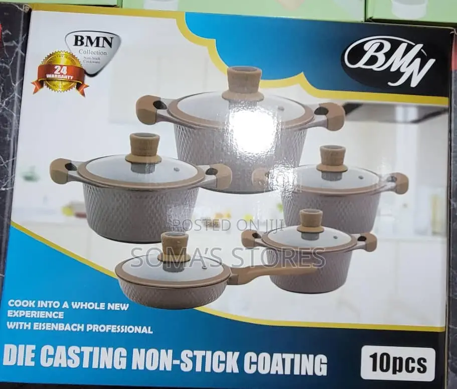 10 PCS Non Stick Pot
