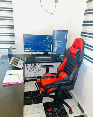 Furgle Gaming Chair With Headrest and Footrest