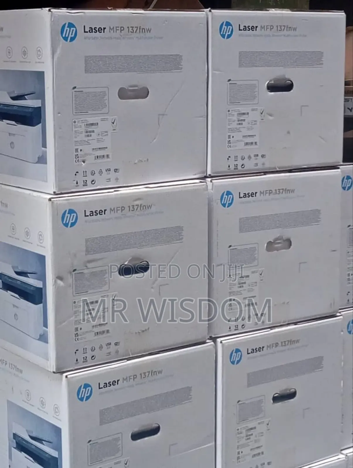 HP Laser MFP 137fnw Printer