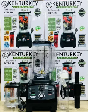 3in1 Kenturkey Commercial Turbocrush Powerful Blender