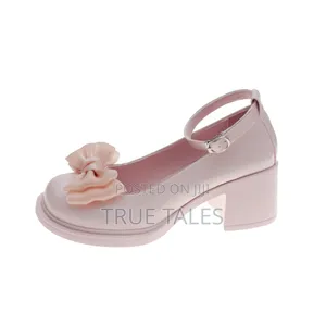 Ladies Balanced and Solid Chunky Pumps Office Shoes
