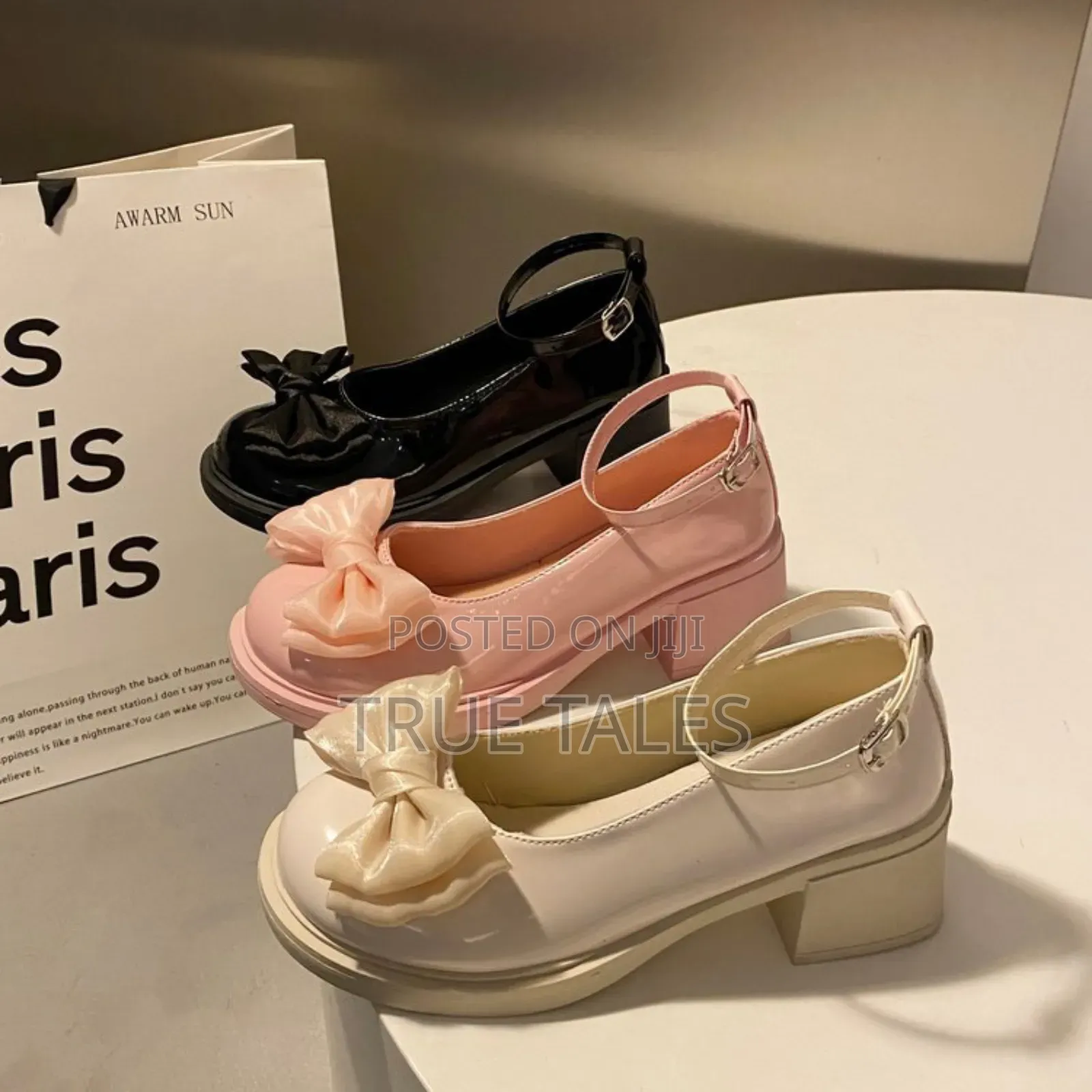 Ladies Balanced and Solid Chunky Pumps Office Shoes