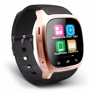 M26 Bluetooth Smartwatch - Gold Case