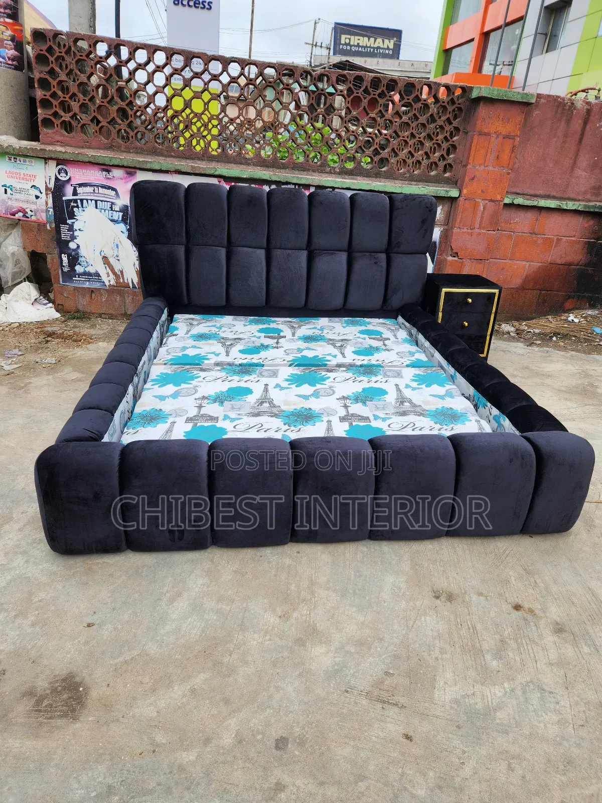 Advanced Padded Bed Frame 5by6