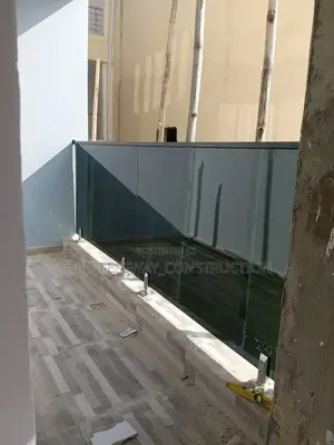 Front Balcony Dark Grey Glass