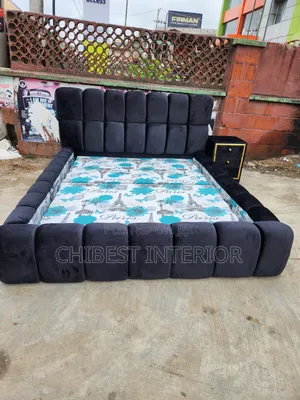 Five by Six Bed With a Bed Side