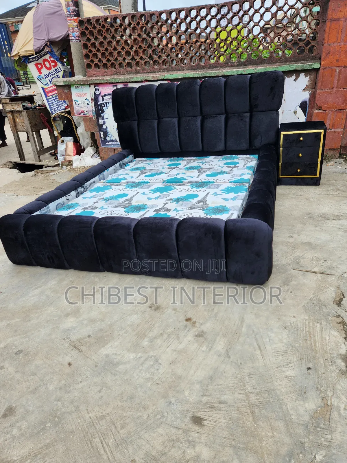 5by6 Padded Bed Set