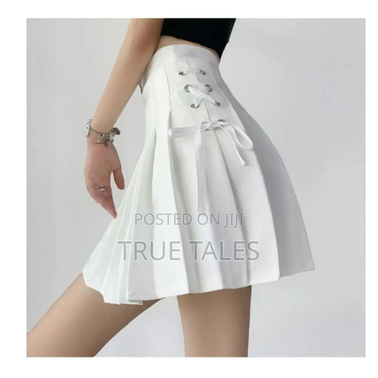Ladies Short Skirts With Side Bow Knots