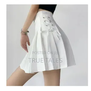 Ladies Short Skirts With Side Bow Knots