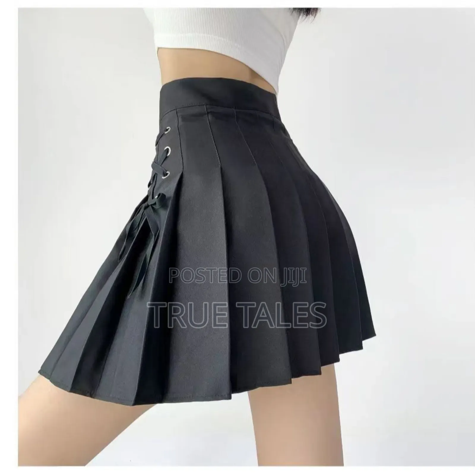 Ladies Short Skirts With Side Bow Knots