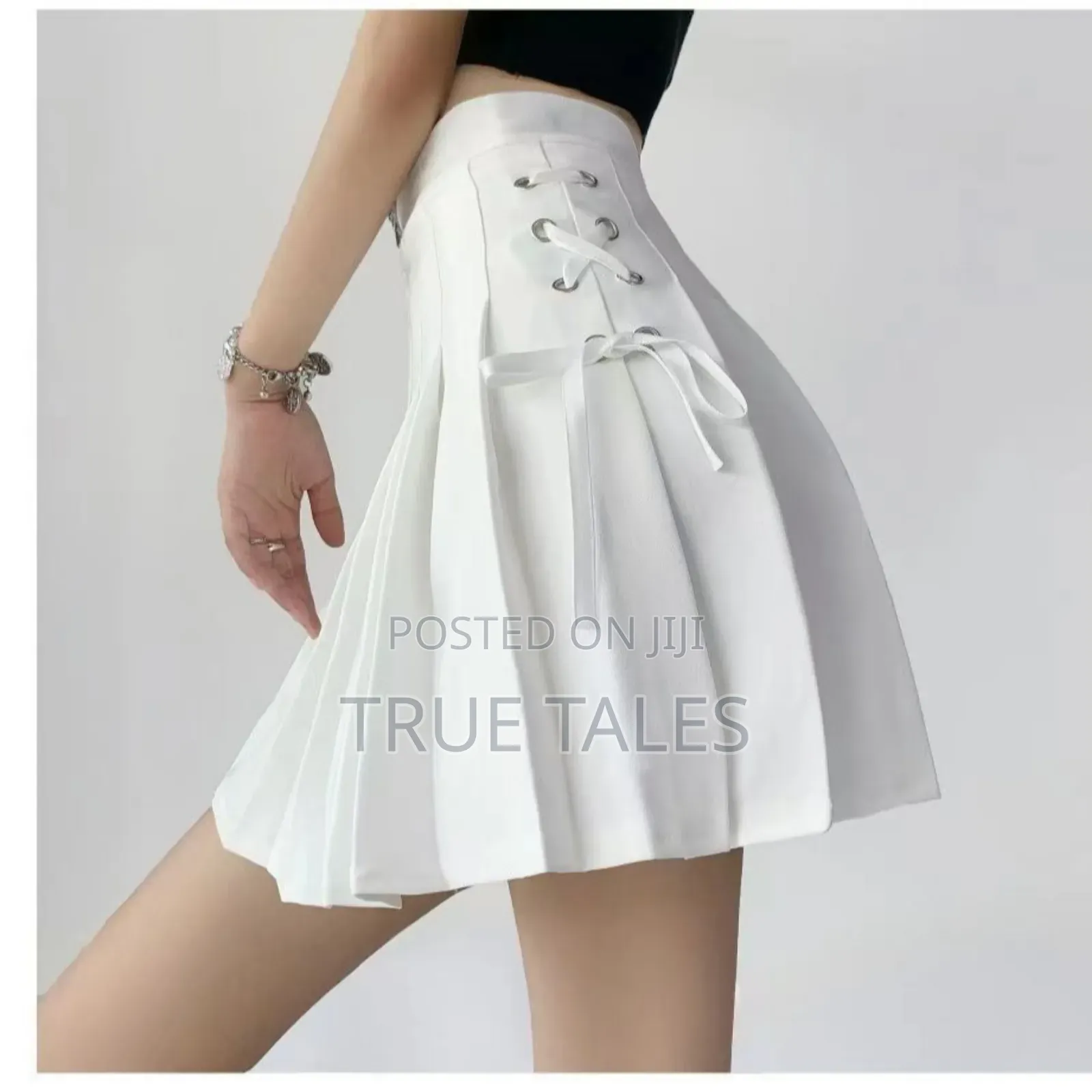 Ladies Short Skirts With Side Bow Knots