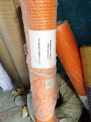 Orange Color Fibre Glass Mesh and Safety Net 1meters by 50M
