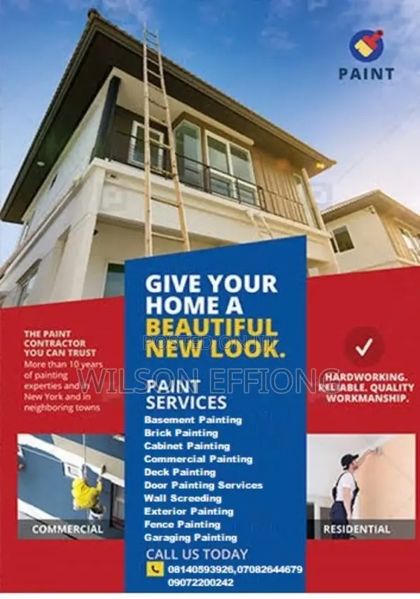 House Painter and Building Contractor