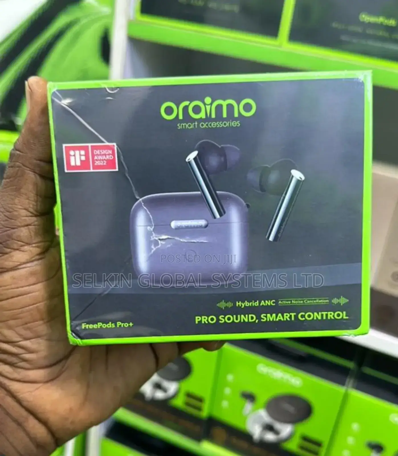 Oraimo Freepods Pro+ Hybrid Anc Bluetooth Wireless Earbuds