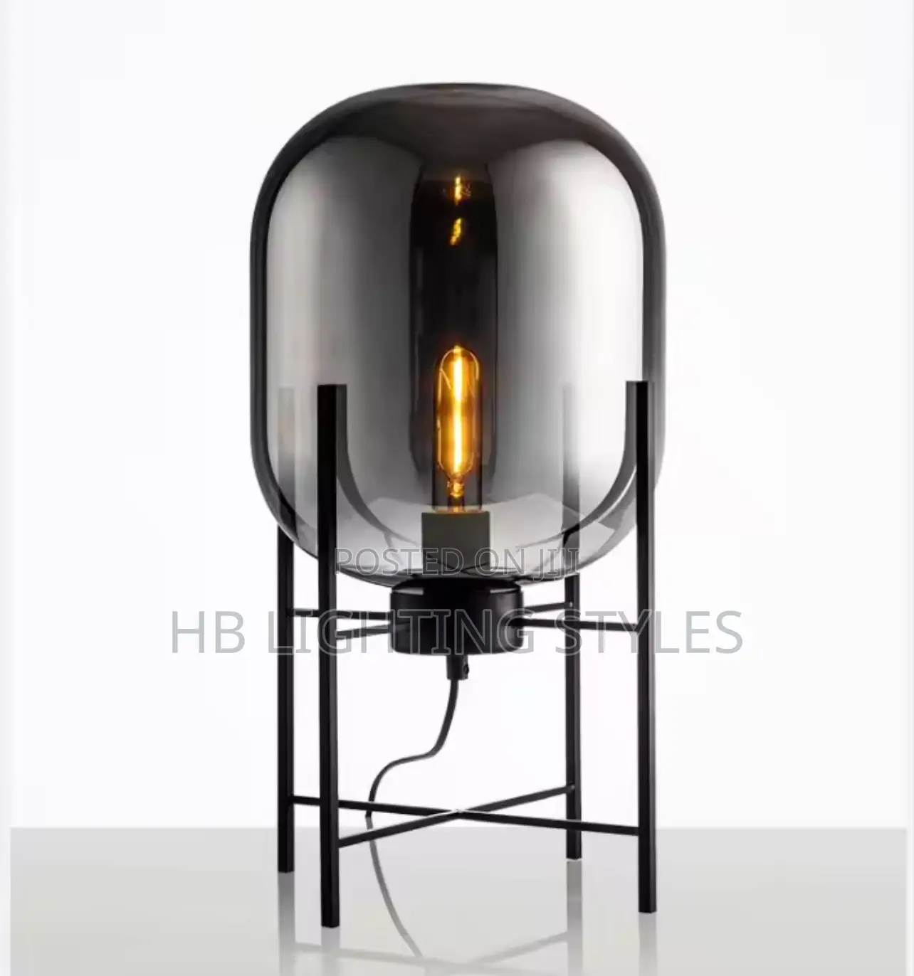 Nordic Postmodern E27 Glass Table Lamp