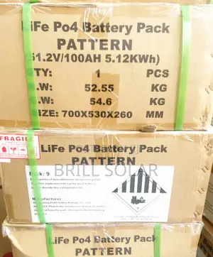 5.12kwh, 51.2v Pattern Solar Lithium Battery