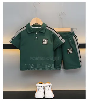 Wang Toddler Boy's Shirt And Shorts Set